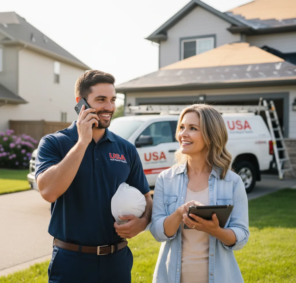 USA Roof Repair Experts customer support in Perry Hall